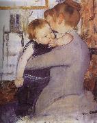Mother and son Mary Cassatt